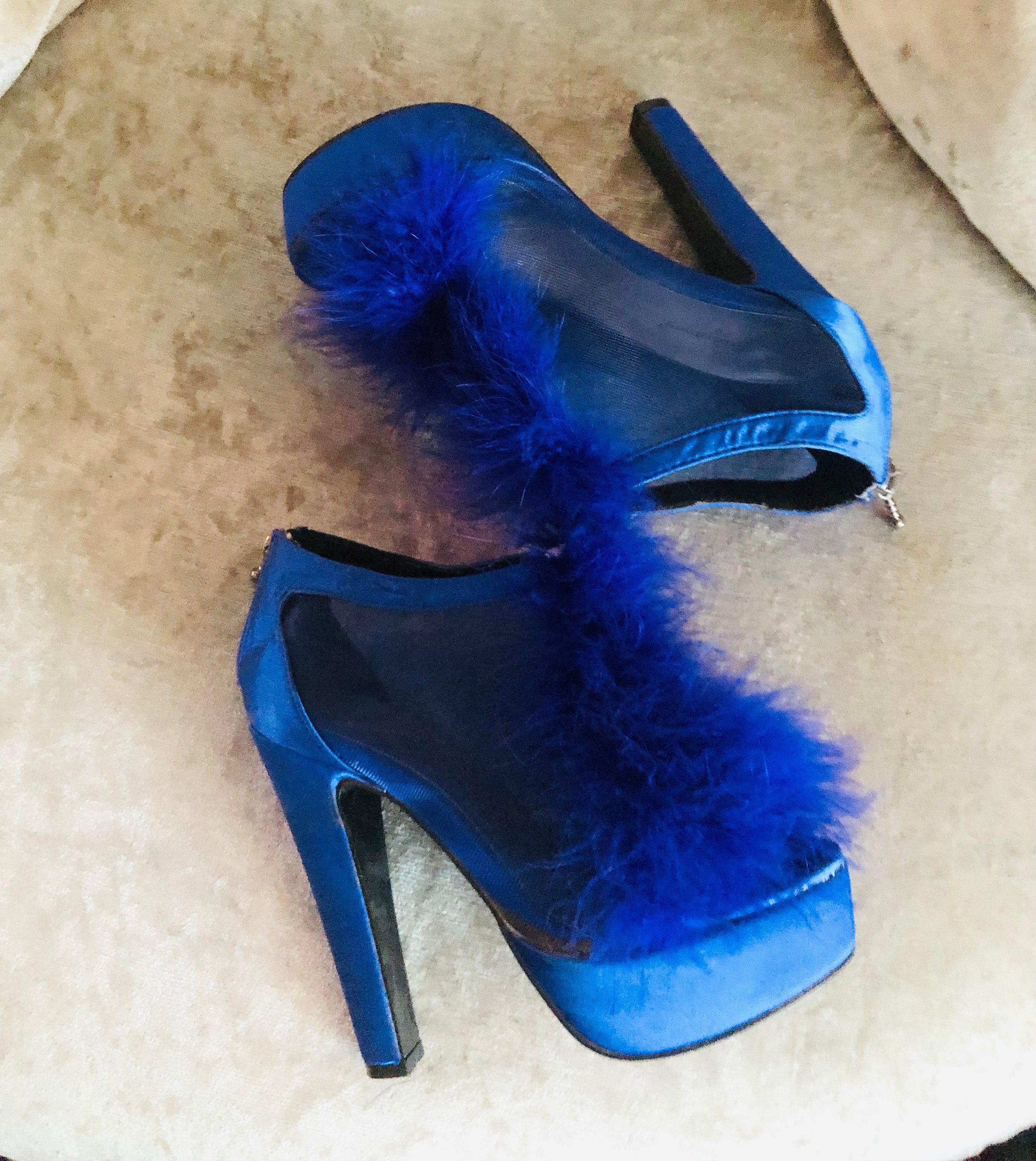 Electric blue heels uk new arrivals