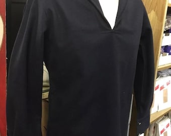 RARE Vintage Navy Blue Naval Sailors Jerkin Woollen Top Chest Size 38” LARP, Stage, Theatre Shows, Steampunk