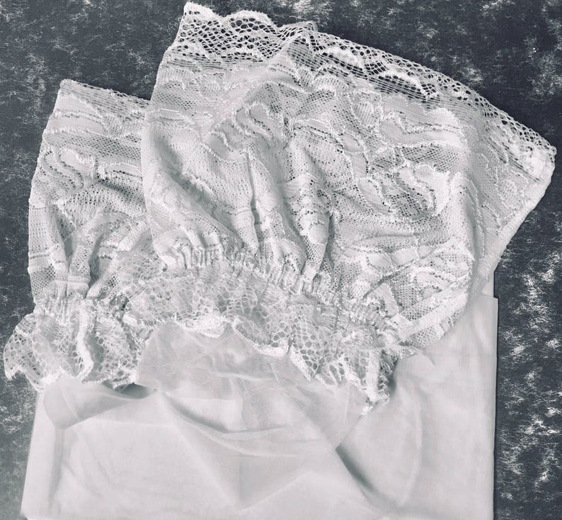 Beautiful Bridal Wedding Holdup Stockings 5 Deep Lace Etsy Canada