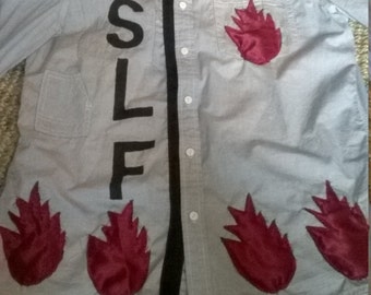 stiff little fingers handmade to order punk shirt male punk clothing long short no sleeves