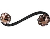 3 Inch Drawer Pull Swarovski Crystal Drawer Handle Unique Oil Rubbed Bronze 3 quot Inches Decorative Cabinet Art Deco Door Pull Glass Dresser