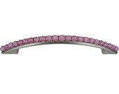 5 1 16 Inch Drawer Pulls Swarovski Crystal Drawer Handles Unique 5-1 16 quot Cabinet Pull Decorative Glass Dresser Pulls Pink Art Deco Door Pull