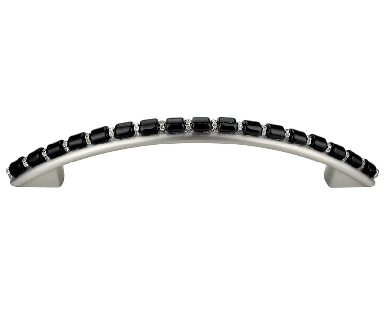 5 1 16 Inch Drawer Pulls Swarovski Crystal Drawer Handles Etsy