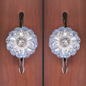 3 pulgadas cajón tire Swarovski mango de cristal único 3 | Etsy