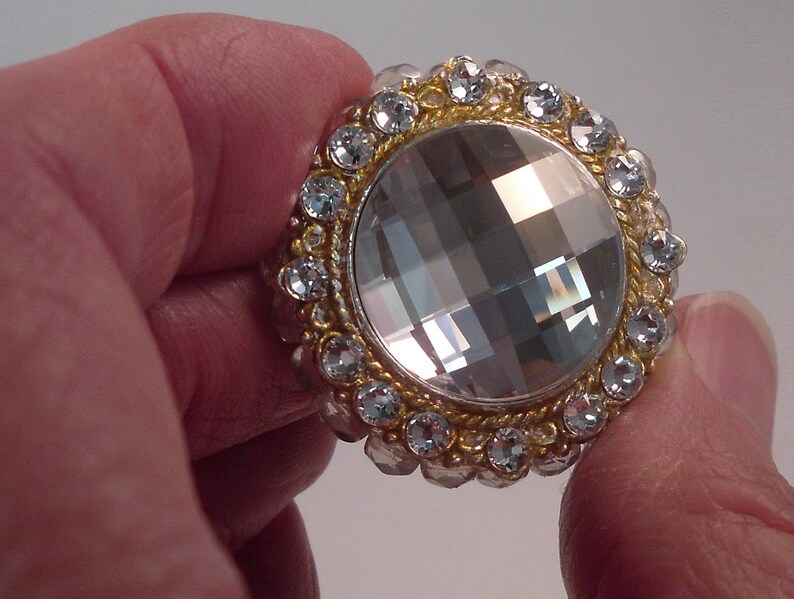 Unique Decorative Knob Swarovski Crystal/Bath Etsy