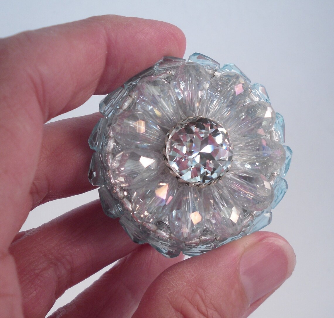 Decorative Knob Swarovski Crystal/Kitchen Etsy