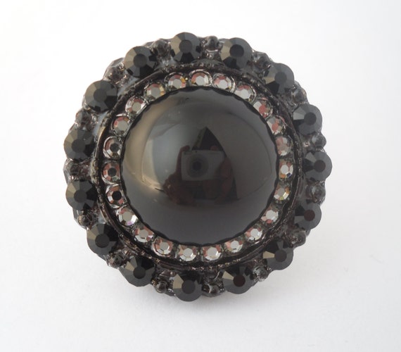Knob Large Unique Decorative Black Onyx Stone Crystals