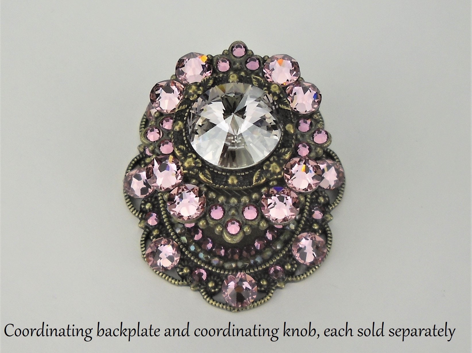 Placa posterior Swarovski cristal placa posterior para | Etsy