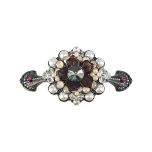 3 inch Crystal Pearl ladetrekker; Amethist Antiek Zilver Kasthandvat 76mm Keukenkast Kast Hardware Fancy Juwelen Badkamerijdelheid