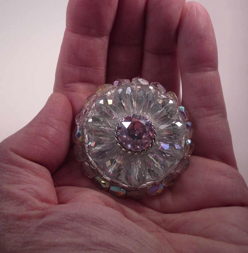 Girls Dresser Knob Swarovski Crystal/Unique Etsy