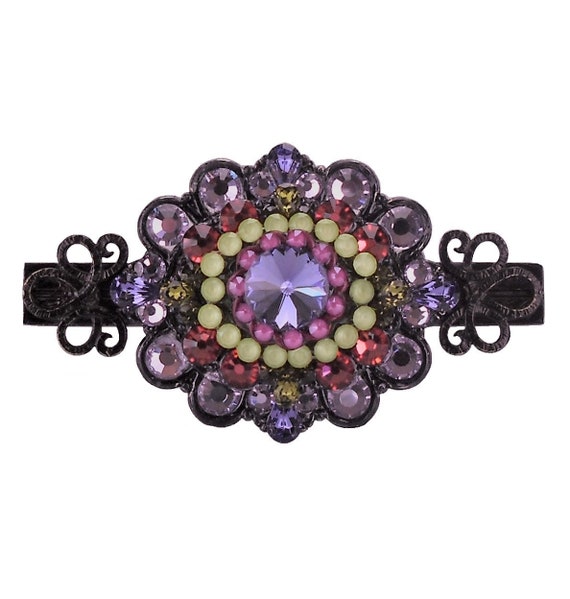 2 1 2 Inch Drawer Pull Swarovski Crystal Drawer Handle Unique Etsy