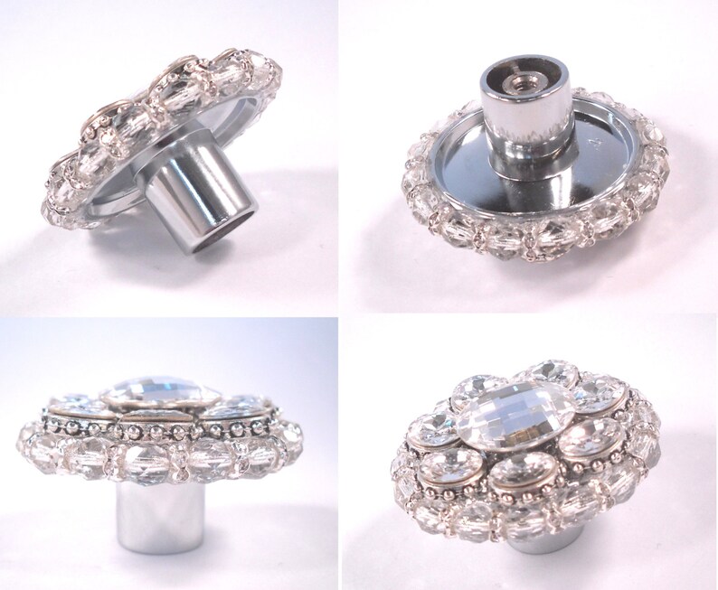 Unique Knob Swarovski Crystal/Kitchen Etsy