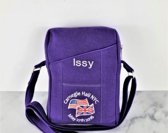 Memory Bag, Repurposed Clothing, Military Wives Choir Bag, Contact me for a Quote.