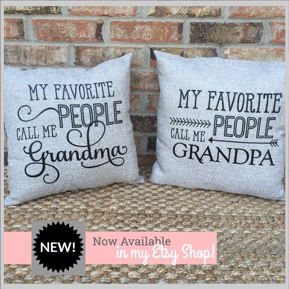 Items Similar To My Favorite People Call Me Grandma And Grandpa