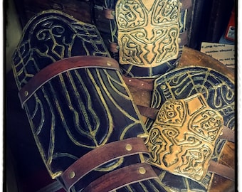 BloodBorne Hunter Real Leather Armor Videogame Custom made