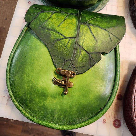 Faerie Leaf Sporran, purse, or pouch