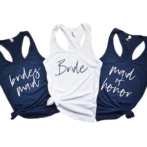 bachelorette party shirts bridesmaid tank tops bridal party tank tops bridesmaid proposal tank tops proposal box favors TITLE-RB