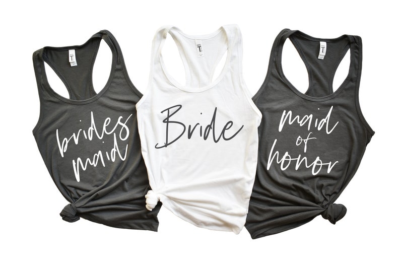 bridesmaid tops for getting ready
