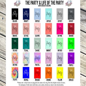 Bachelorette Party Can Cooler Favors The party & wife of the party bachelorette party slim can coolers wedding party favors... WOPS-STOCK image 2
