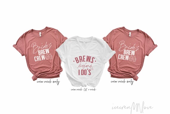 Brides Brew Crew Bachelorette Party T Shirt Brides Brew Crew Bachelorette Party T Shirt