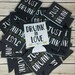 just drunk in love can coolers / drunk in love bachelorette party can coolers / bride tribe font / bachelorette party favors... JD 