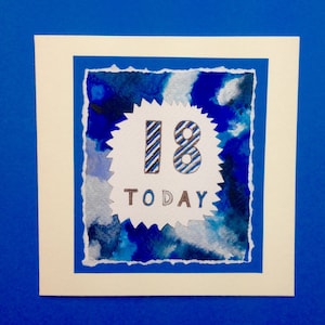 Carte d’anniversaire d’âge