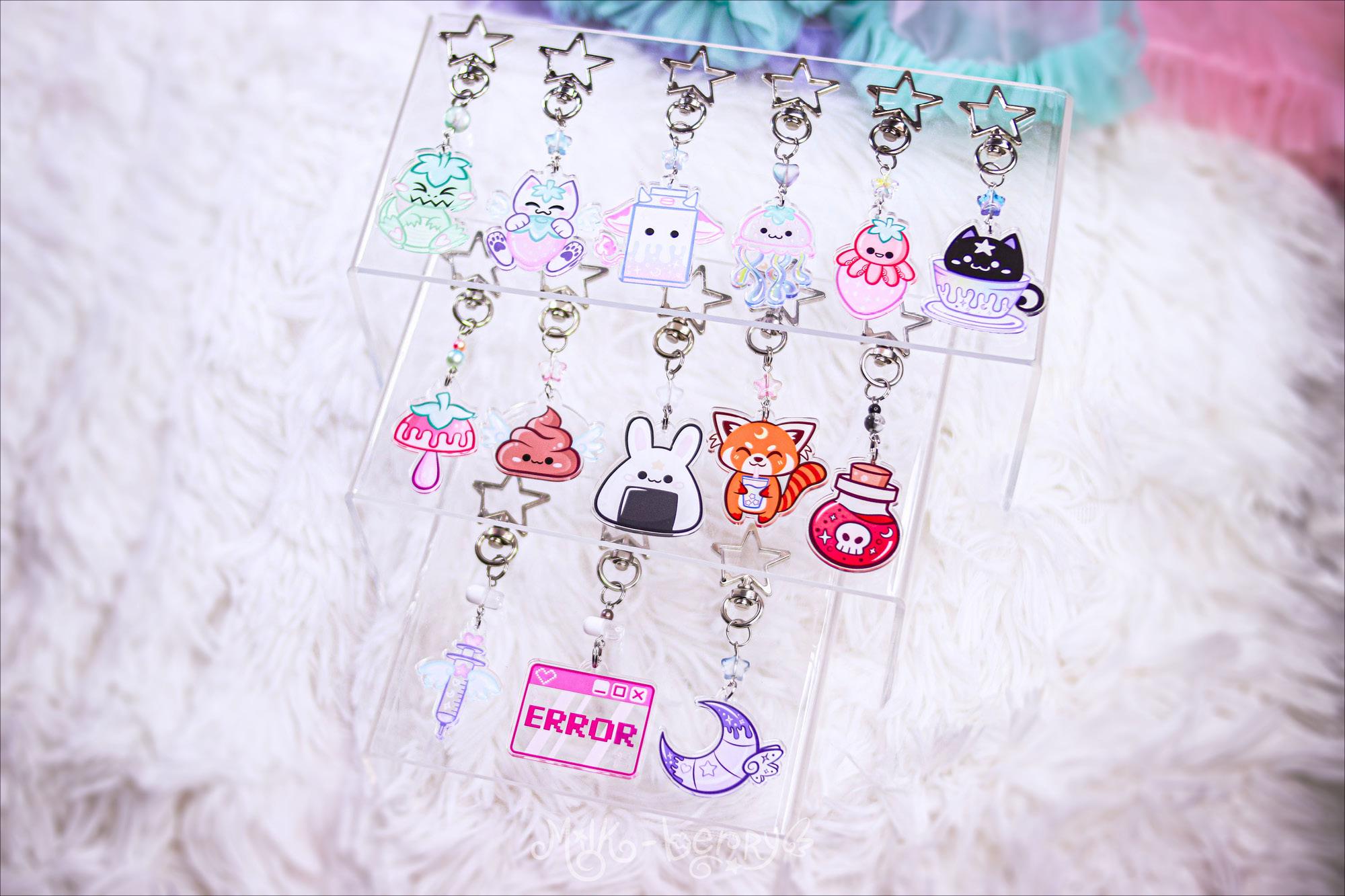 Charm Lapinou Coloré – Petit Pendentif Mignon, Sans Emballage D'origine