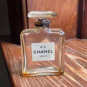 Vintage Chanel Perfume Bottle No 3
