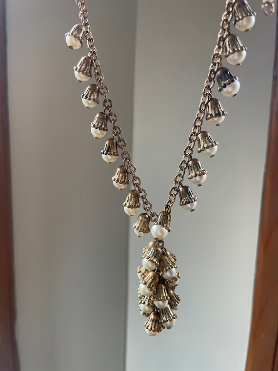 bras rare faux pearl Gem