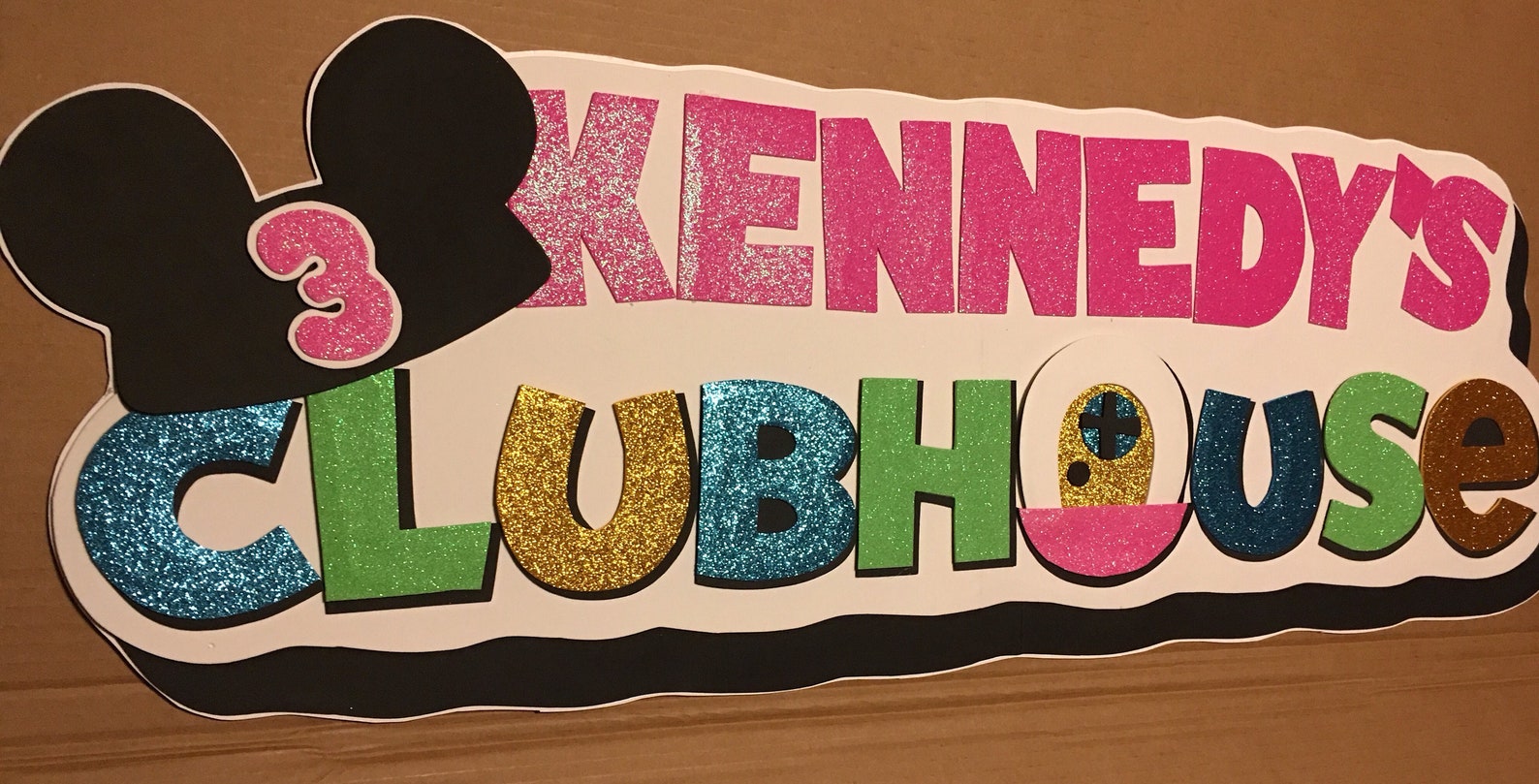 Mickey Mouse Clubhouse Kids Name Etsy