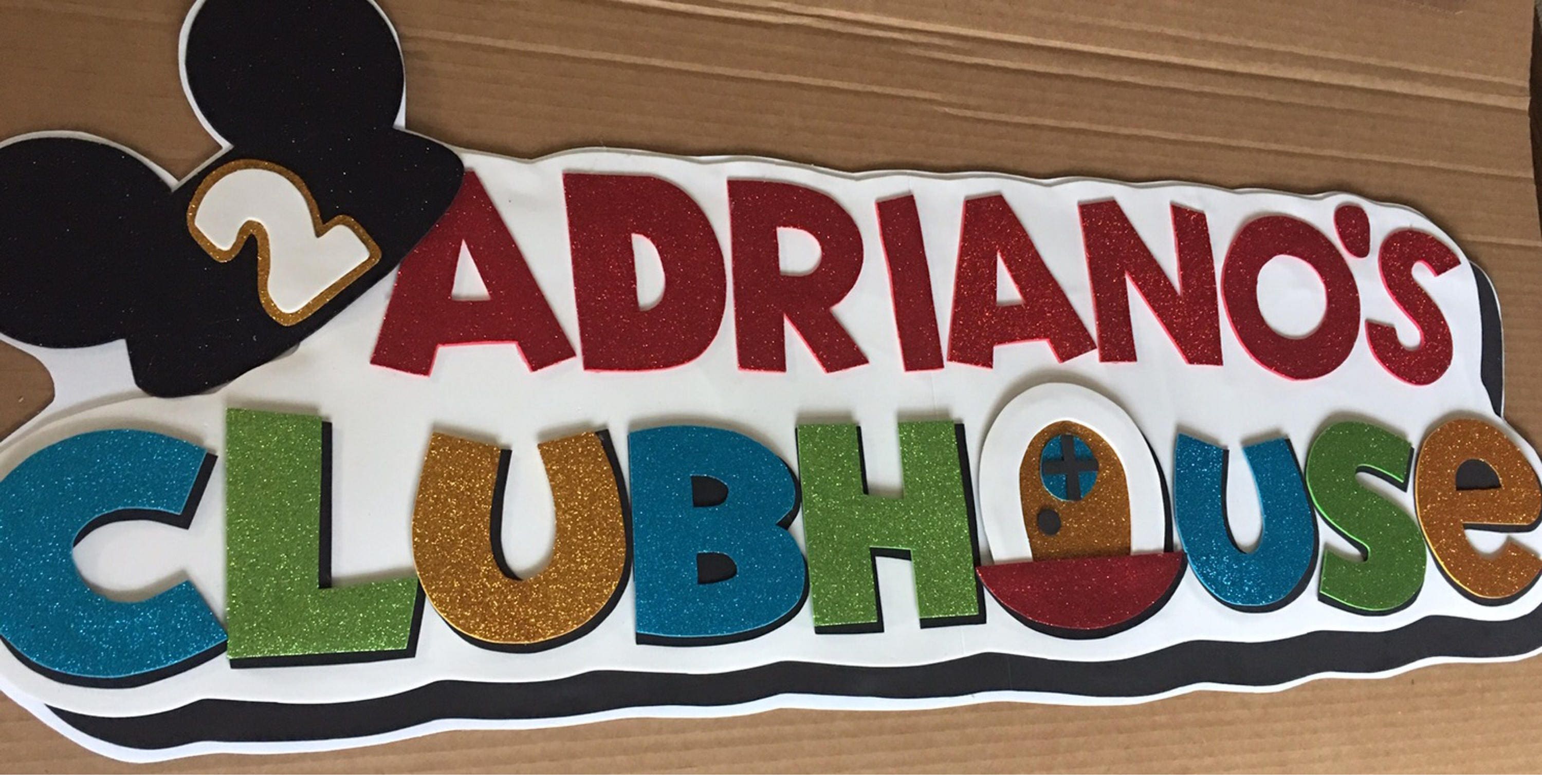 Micky Maus Clubhaus Kindername | Etsy