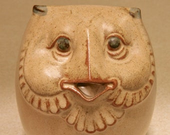 CERAMIC OWL PITCHER