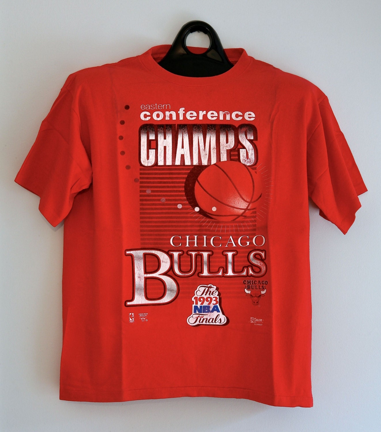 Vintage Chicago Bulls 1993 NBA Champions Salem Sportswear Shirt