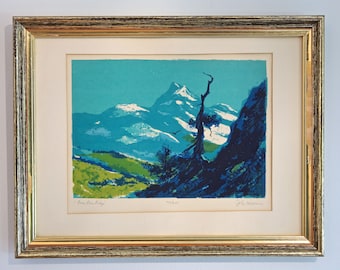 LANDSCAPE SERIGRAPH PRINT by John Mosiman