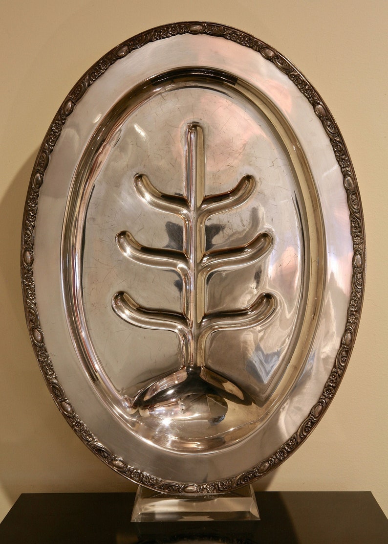 Silver Plated MEAT PLATTER