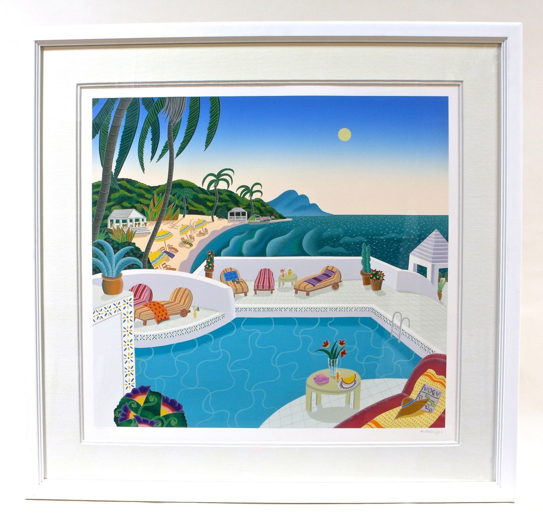 Thomas Mcknight art print Palm beach | eBay