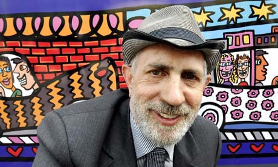 [Which way is up] James Rizzi 3Dペインティング Which way is up] James Rizzi 3Dペインティング