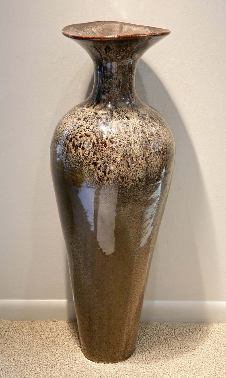 Modern Large CERAMIC FLOOR VASE Etsy
