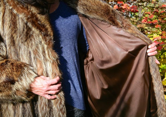 RACOON FUR COAT - image 3