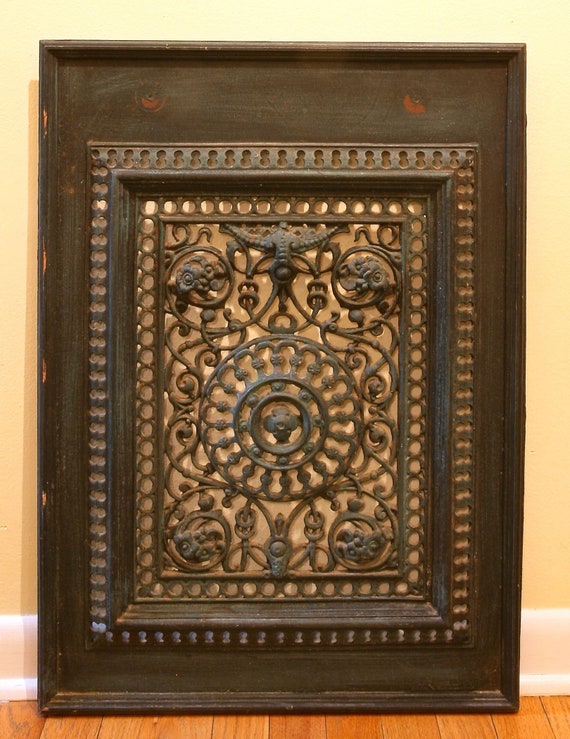Antique Fireplace Back Plate Image 0