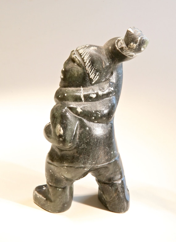 イヌイット ヴィンテージ文化 彫刻 2点セット 【公式通販】