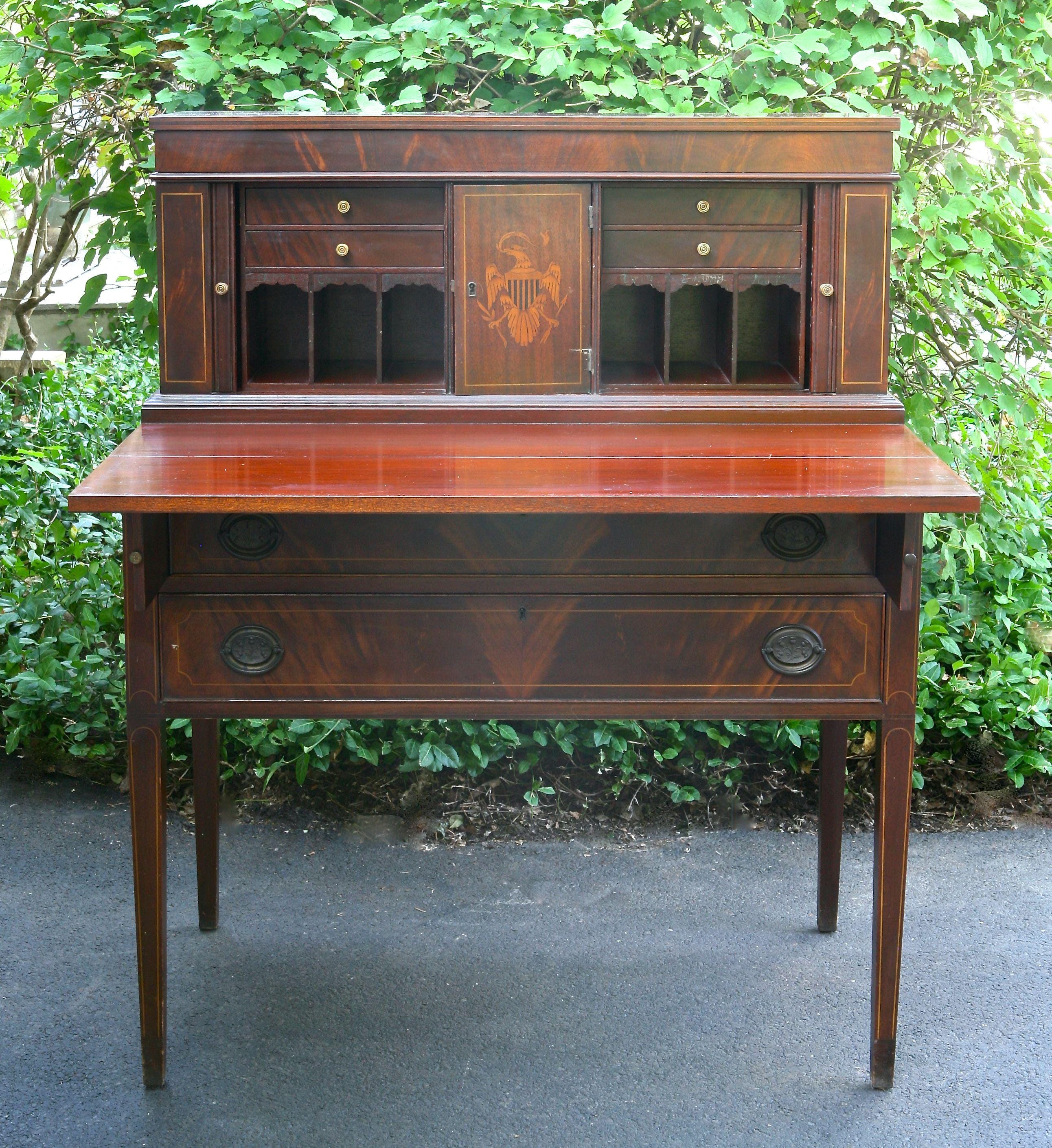 Maddox Colonial Secretary Desk - Etsy