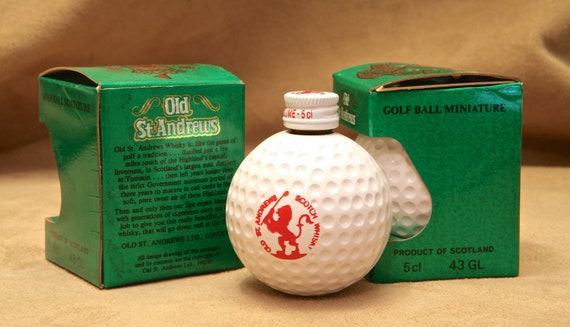 GOLF BALL MINIATURE Decanters - Etsy