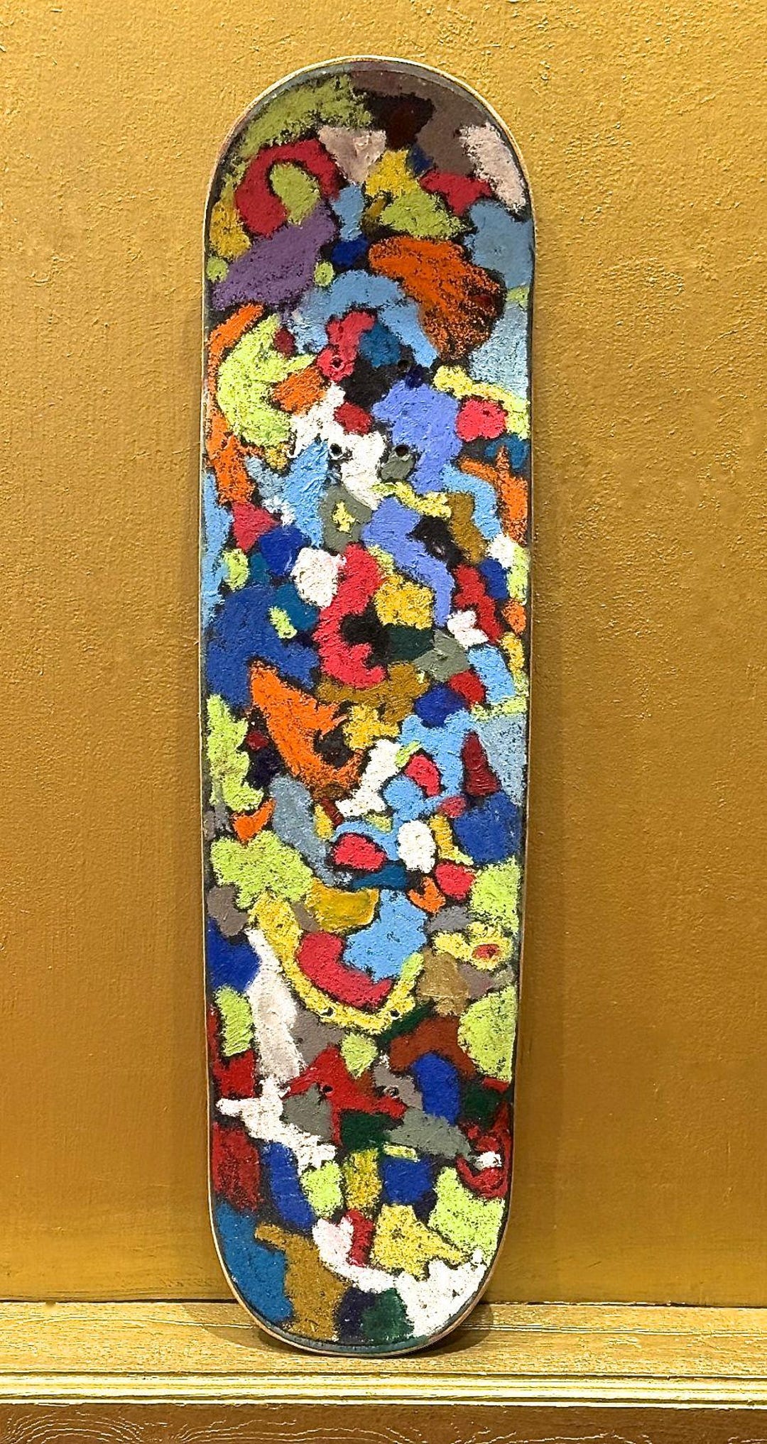 KEN SHAW TORPEDO - Painted Skate Board - Etsy
