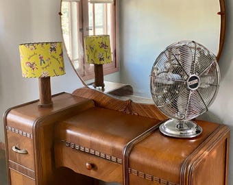 ANTIQUE WATERFALL VANITY