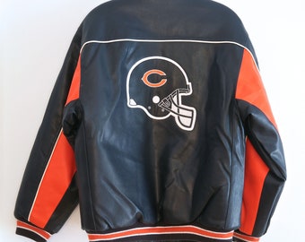 CHICAGO BEARS JACKET by Reebok - Etsy
