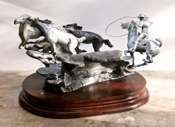 CHILMARK PEWTER SCULPTURE by Star Liana York - Etsy