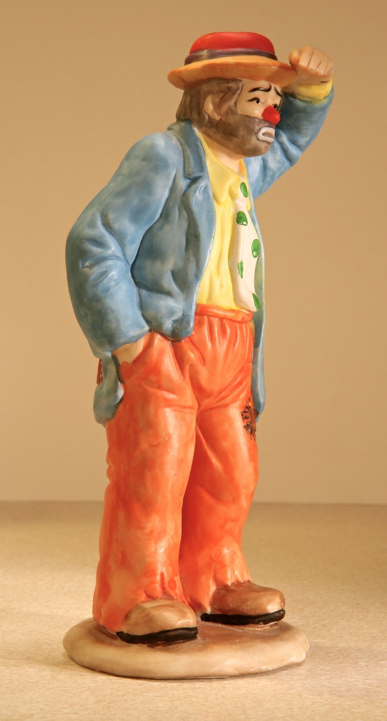 EMMETT KELLY FIGURINE by Flambro Etsy