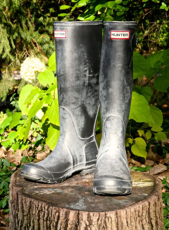 Ladies HUNTER RUBBER Boots - Size 5M-6F