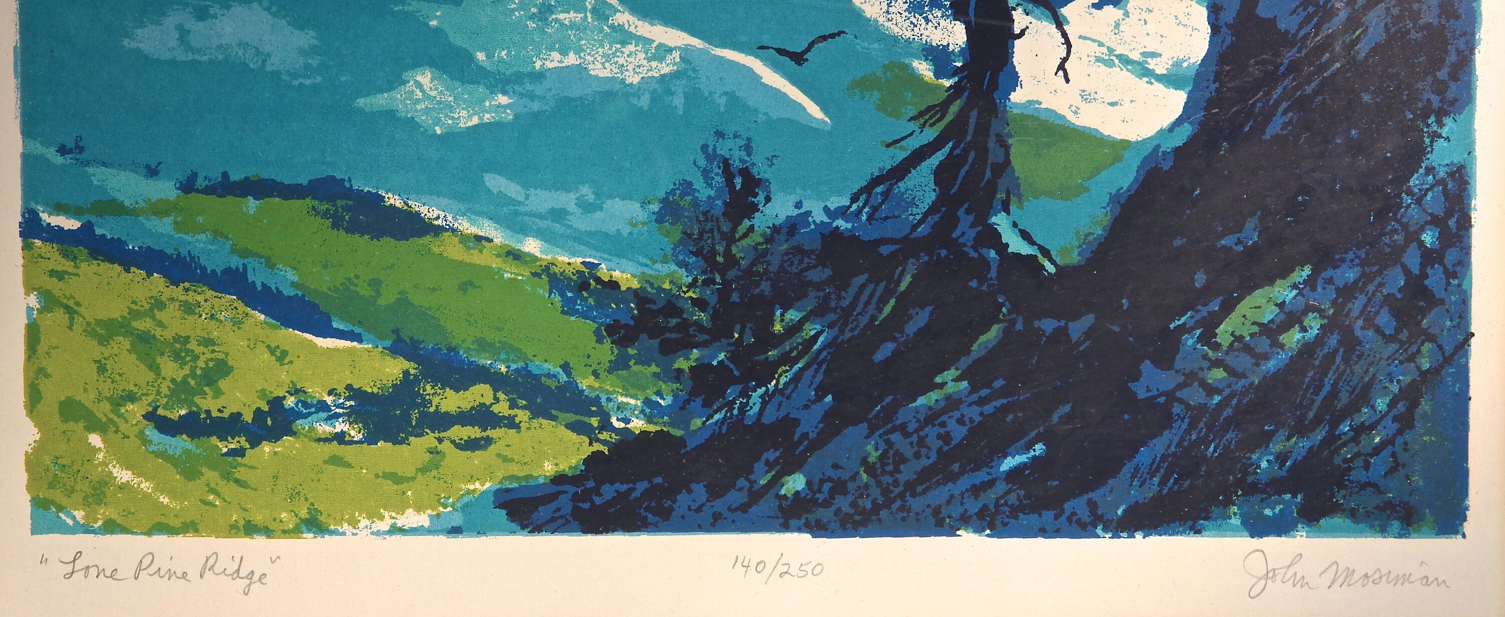 John Mosiman Purchase Original Serigraph Framed Signed John Mosiman